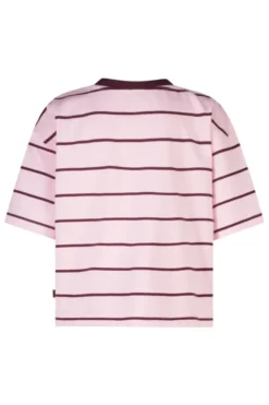 America Today T-Shirts & Tops|New In^T-Shirt Ephie Jr oversized gestreept boxy t-shirt met chest prints