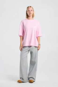 America Today New In|T-Shirts & Tops^T-shirt Essa oversized T-shirt met borstborduring