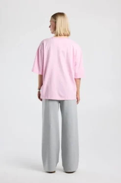 America Today New In|T-Shirts & Tops^T-shirt Essa oversized T-shirt met borstborduring