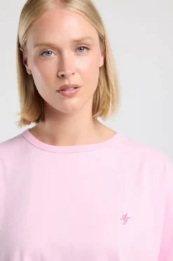America Today New In|T-Shirts & Tops^T-shirt Essa oversized T-shirt met borstborduring