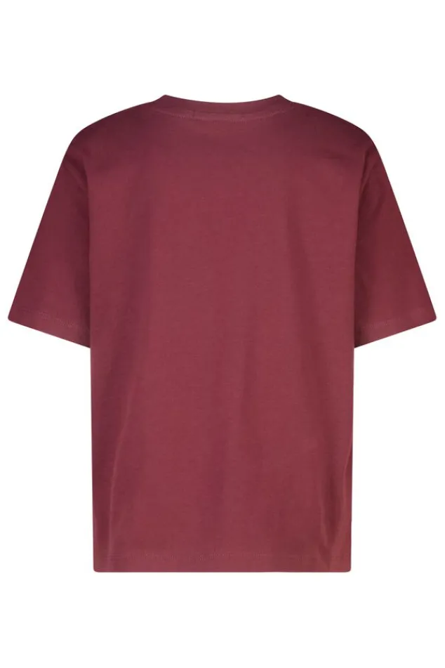 America Today Ondergoed & Lounge^T-shirt Esther Jr basic t-shirt in effen kleur