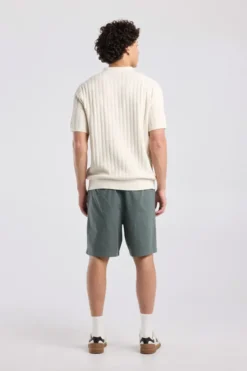 America Today T-Shirts & Polo’S^T-hirt Kaj knit poo t-hirt et knoopuiting en geborduurde trepen
