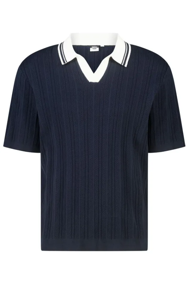 America Today New In|T-Shirts & Polo’S^T-hirt Kone reguar fit t-hirt et poo kraag