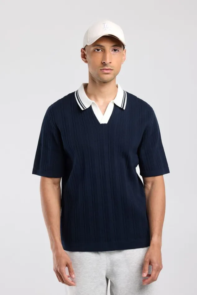 America Today New In|T-Shirts & Polo’S^T-hirt Kone reguar fit t-hirt et poo kraag